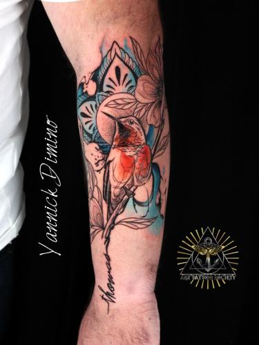 tatouage-colibri-aquarelle-graphique