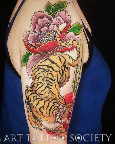 tatouage-tigre-neojap-face